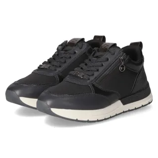 Tamaris Low Sneaker - Gr. 37 - Blau - Textil & Synthetik