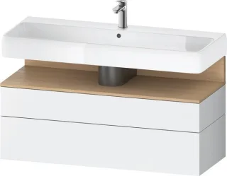 Duravit Qatego Waschtischunterbau wandhängend Weiß Matt 1190x470x590 mm - QA4396030180010 QA4396030180010