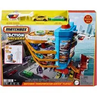 MATCHBOX Spiel-Parkgarage MATTEL HXL47 Matchbox Abenteuer Transport Center