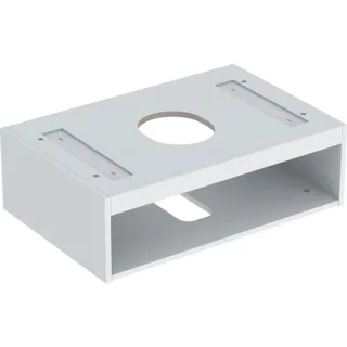 Geberit VariForm Korpus für Unterschrank für Aufsatzwaschtisch mit einer Schublade: B=75cm, weiß, 24 244812001