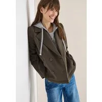 CECIL Cabanjacke mit Reverskragen und Kapuze