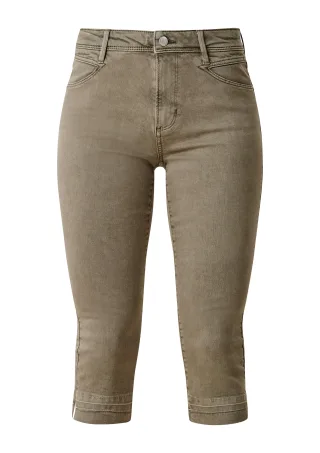s.Oliver - Caprijeans olive - Gr. - 38
