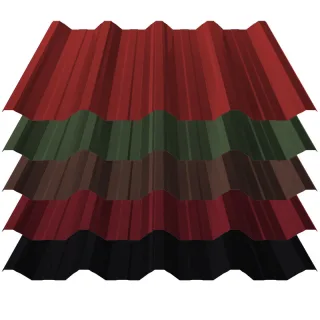 Trapezblech T50 | Dach | 0,50 mm | Stahl | Verzinkt – ZINKOMAG, Aluzink, 25 µm Polyester