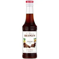 MONIN Getränke-Sirup, Monin Schokolade Sirup mit natürlichem Aroma 250ml