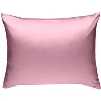 BETTWAESCHE-MIT-STIL Kissenbezug Mako Satin Kissenbezug uni einfarbig, (1 Stück)