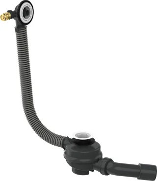 Hansgrohe Grundkörper Tubset universal für Wanneneinlauf, Ablauf- und Überlaufgarnitur,58152180 58152180