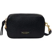 Marc O'Polo Accessories Umhängetasche, Damen Schultertasche, Handtasche mit Leder-Schulterriemen