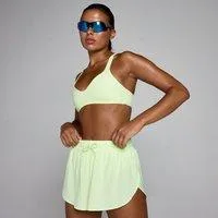 MP Damen Tempo Twist Back Sport-BH - Verwaschenes Lime - XXL
