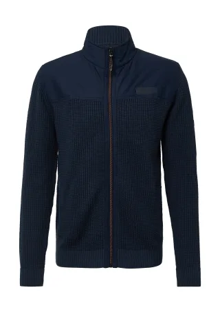 s.Oliver - Strickjacke blau - Gr. - XL