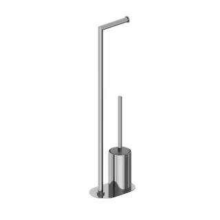 Cosmic Architect s+ Stand-WC-Bürstengarnitur mit Rollenhalter, chrom, WJC235A0097001 WJC235A0097001