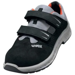 uvex 2 trend Sicherheitsschuh S1 P Sandalen schwarz/grau/rot 37 - 6906337