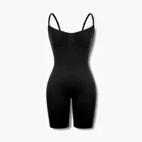 cfab Shaping-Body Bodysuit Sculpting mit Hose Shapewear-Schwarz-XL (1-tlg)