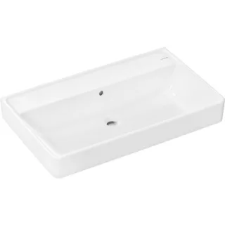 hansgrohe Xanuia Q Waschtisch 61137450 800x480mm, ohne Hahnloch, mit Überlauf, SmartClean, weiß