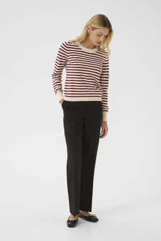 Strickpullover GertiePW Relaxed fit bordo