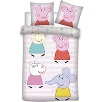 BrandMac Kinderbettwäsche Peppa Pig, Renforcé, 2 teilig