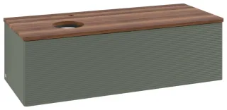 Villeroy & Boch Waschtischunterschrank Antao L33_5 1200x360x500mm mit Beleuchtung mit Struktur FK/AP L33152HL