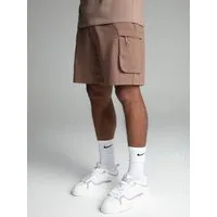 Siksilk Shorts SikSilk Herren Braune Smart Cargo Shorts