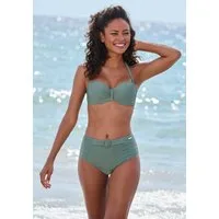 Sunseeker Highwaist-Bikini-Hose Loretta mit Ziergürtel