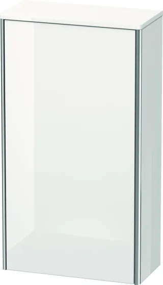 Duravit XSquare Halbhochschrank Flanell Grau Hochglanz 500x236x896 mm - XS1303L8989 XS1303L8989