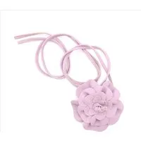 MIRROSI Taillengürtel Blume aus Echtleder zu binden, Einheitsgröße, Made in Italy Einheitsgröße (Geeignet für einen Hüftumfang bis zum ca.150 cm)