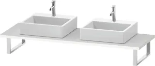 Duravit L-Cube Konsole Weiß Supermatt 800x550x30 mm - LC107C08484 LC107C08484