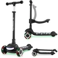 HyperMotion Dreiradscooter HyperMotion LUMI 2in1 Kinderroller mit LED-Beleuchtung