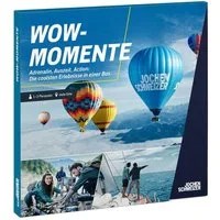 Jochen Schweizer Erlebnisgutschein Geschenkbox WOW-Momente, Höhenflüge, Highspeed und Gänsehaut nonstop.
