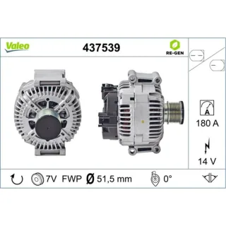 Valeo Lichtmaschine Jeep Commander Mercedes C E GL R-Klasse Sprinter