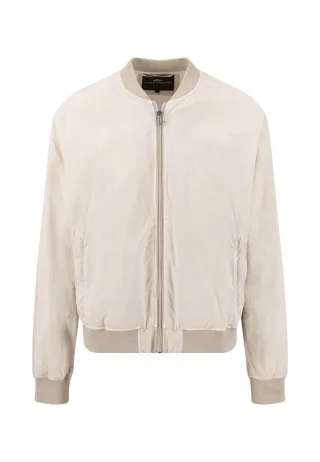 FYNCH-HATTON - Garmentdye Blouson cement - Gr. - XL