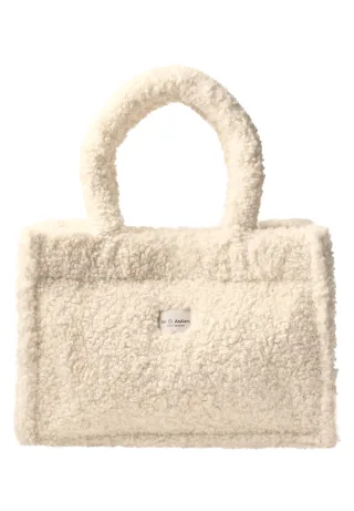 Street One - Teddy-Tragetasche in Unifarbe barley beige - Gr. - ONE SIZE