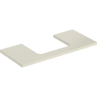 Geberit ONE Waschtisch-Platte, Ausschnitt mittig, für Aufsatzwaschtisch 505284004
