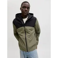 Jack & Jones Kurzjacke JJESOHO LIGHT JACKET SN mit Kapuze