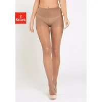 LASCANA Stützstrumpfhose 40 DEN (2 St) mit Formeffekt