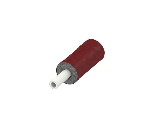 Tece flex Verbundrohr PE-Xc/Al/PE-RT, rot vorgedämmt, Dim 16 RS 13 mm, 731916, 50m 731916