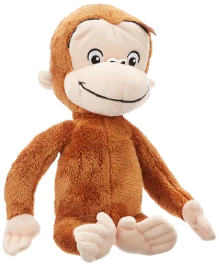 Schmidt Spiele 42740 Coco der neugierige AFFE Plüschfigur 26 cm bunt