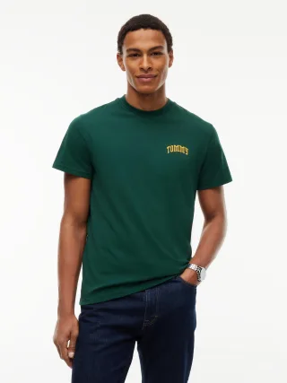 Tommy Jeans (PVH Group) - TJM SLIM TOMMY TEE EXT Velvet Green - Gr. - S