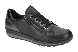 ara 12-44587 66 OSAKA Damen Schn?r-Halbschuhe Schwarz/anthrazit - Echtleder, ...