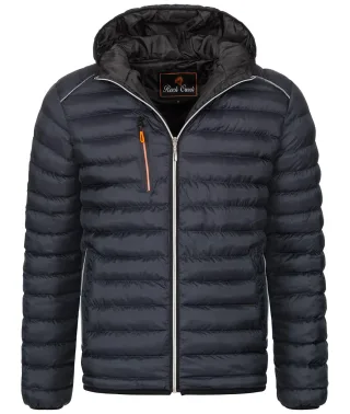 Rock Creek Steppjacke Dunkelgrau