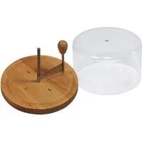 KESPER® Käsehobel Kesper Hobel für Tete de Moine Käse mit Haube, Ideal für feine Käsescheiben
