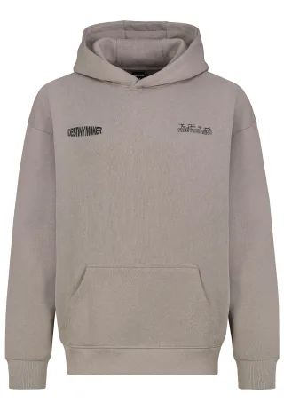 Authentic Style - SEFLQSBTd2VhdHNoaXJ0IEhvb2RpZQ== slate grey - Gr. - M
