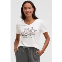 SOCCX V-Shirt aus Baumwolle