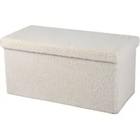 Urban Living Truhenbank Sitzbank mit Stauraum TEDDY Sitztruhe mit Aufbewahrungsfach, abnehmbarer Sitz, 120 Kg belastbar