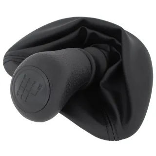 6-Gang Schaltknauf Schaltmanschette Manschette + Rahmen für Schaltknauf in Schwarz für Mercedes Vito / Viano W639 ab 2003-2010