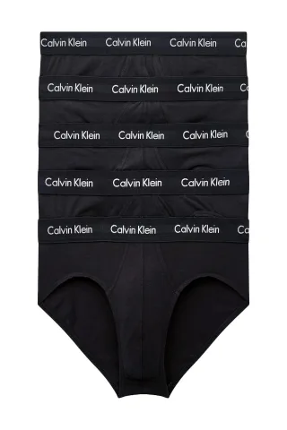 Calvin Klein 5er-Pack Herren Baumwoll-Stretch-Hip-Shorts