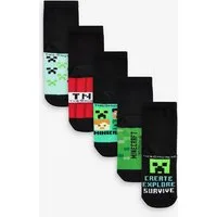 Next Kurzsocken Socken mit hohem Baumwollanteil, 5er-Pack (5-Paar)