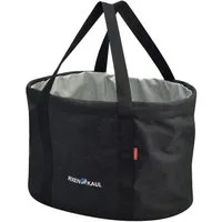 KlickFix Fahrradtasche Stofftasche Shopper Pro Packtaschen schwarz