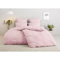 OTTO home Bettwäsche Desner 100% Microfaser, extra weich, allergikerfreundlich, Microfaser, 2 teilig, Premium Qualität, uni, schnell trocknend, pflegeleicht, ab 135x200 cm