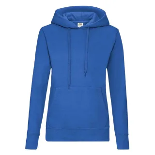 Fruit of the Loom - "Classic" Sweatshirt mit Kapuze für Damen (Königsblau)