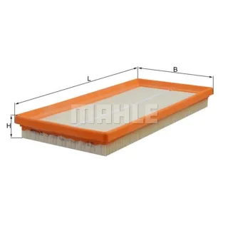 Mahle Luftfilter Fiat 500 Panda 1,4