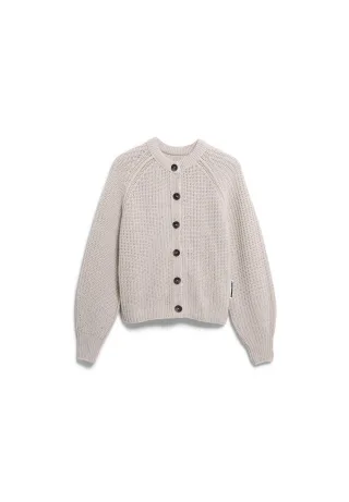 Armedangels - RIB KNIT CARDIGAN honey melange - Gr. - XL